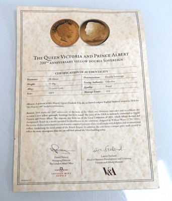 Lot 948 - A London Mint Gibraltar Victoria & Albert...