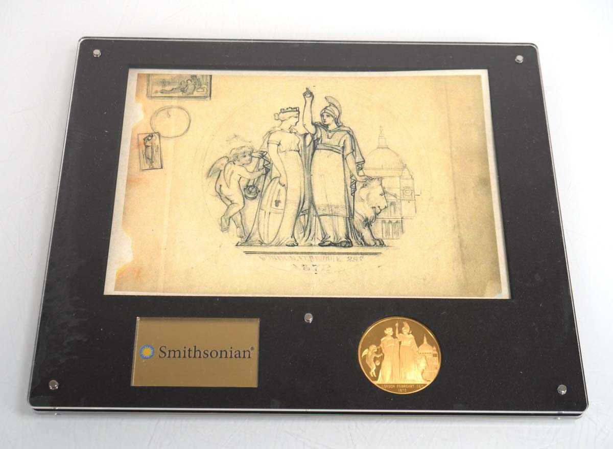 Lot 949 - A London Mint 'Smithsonian' 1oz medallion,...