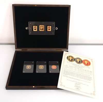 Lot 950 - A London 'Penny Post Trilogy' 1/4 oz three...