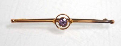 Lot 834 - An early 20th century 15ct yellow gold swallow...