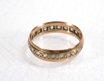 Lot 835 - A 9ct yellow gold child's figaro link bracelet,...