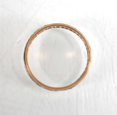 Lot 835 - A 9ct yellow gold child's figaro link bracelet,...