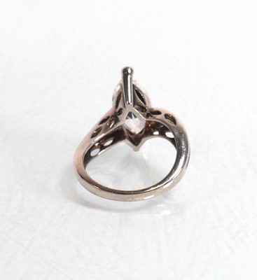 Lot 836 - A group of silver jewellery including a dress...