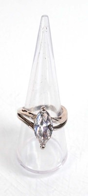 Lot 836 - A group of silver jewellery including a dress...