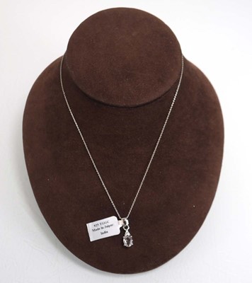 Lot 836 - A group of silver jewellery including a dress...