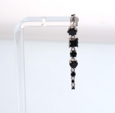 Lot 836 - A group of silver jewellery including a dress...