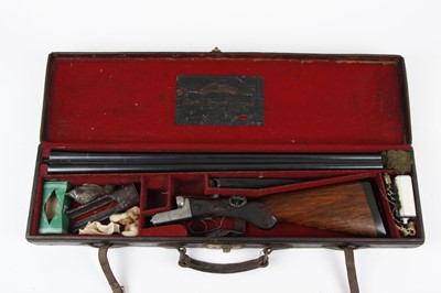 Lot 1911 - (S2) 12 bore Boxlock-Ejector by Bonehill, 28...