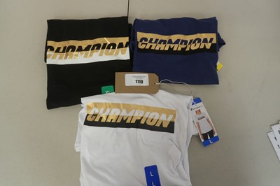 Lot 1110 - Approx. 60 Champion elite t-shirts