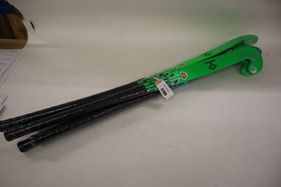 Lot 5x Shrey junior hockey sticks