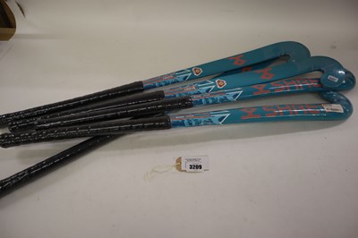 Lot 5x Shrey junior hockey sticks
