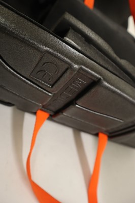 Lot Pair of OBO large hockey GK leg pads and pair...