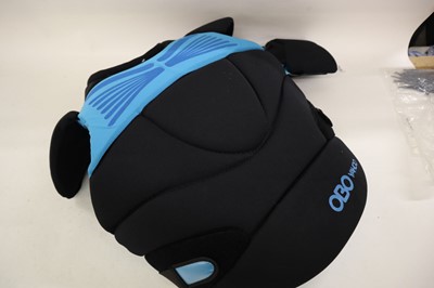 Lot OBO Yahoo hockey GK body and elbow guards, size L