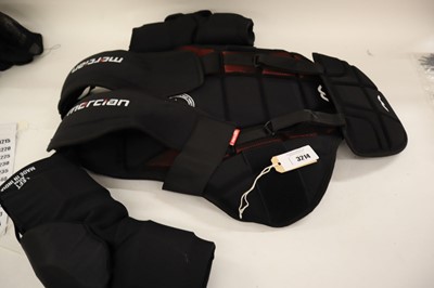 Lot Meridian Evo Pro hockey GK body armour and...