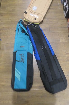 Lot Balling and 2x Kookaburra hockey bags