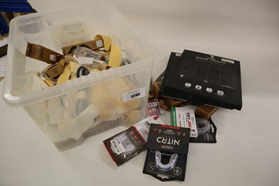 Lot Box of 2x coaching LCD boards, Mercian and...
