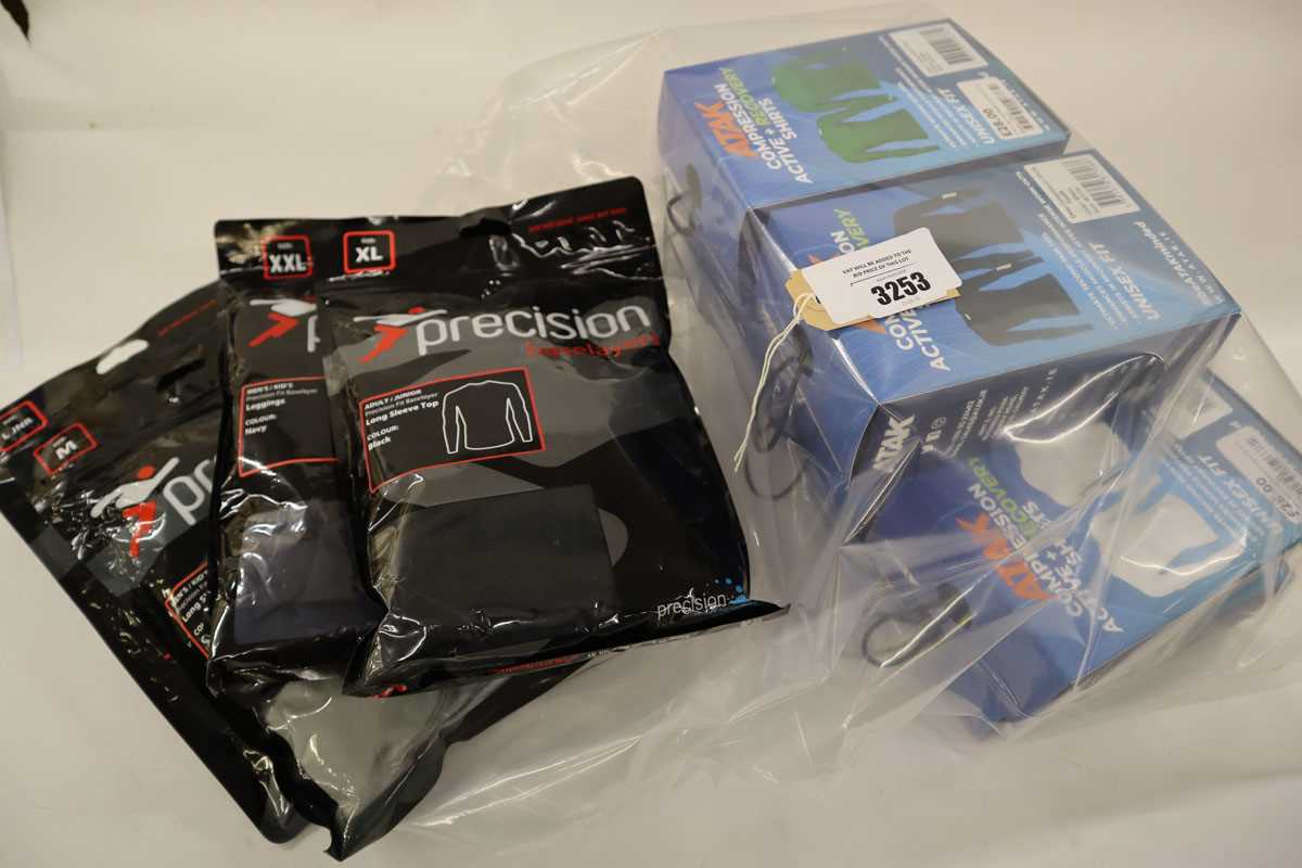 Lot 12x various compression and recovery base...