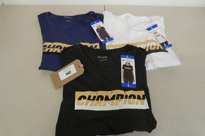 Lot 1142 - Approx. 60 Champion elite t-shirts