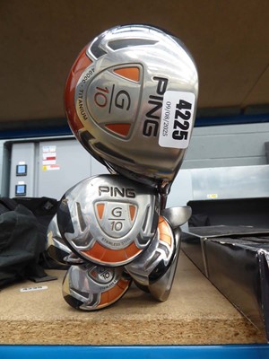 Lot 4225 - Quantity of Ping golf clubs to include irons...