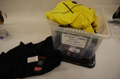 Lot 8x pairs black shorts and 4x Gryphon yellow...