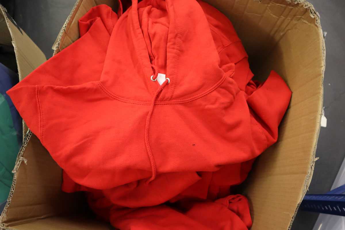 Lot 15x AWD red youth hoodies