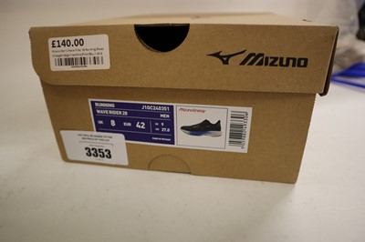 Lot Mizuno Men's Wave Rider 28 running shoes, UK8,...