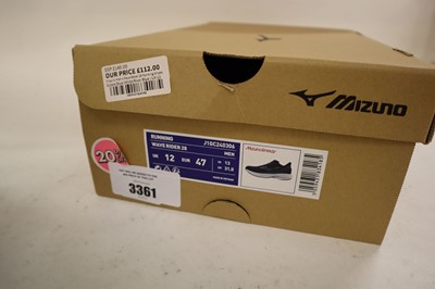 Lot Mizuno Men's Wave Rider 28 running shoes, UK12,...