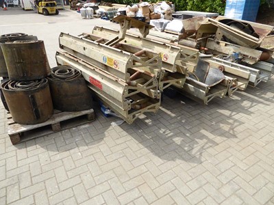 Lot 4177 - Coveya material handling conveyor belt, spread...