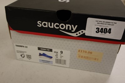 Lot Saucony Triumph 22 Men's running shoes, UK8,...