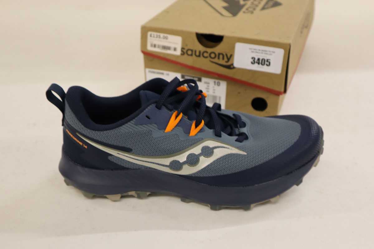 Lot Saucony Peregrine 14 Men's trail shoes, UK9,...