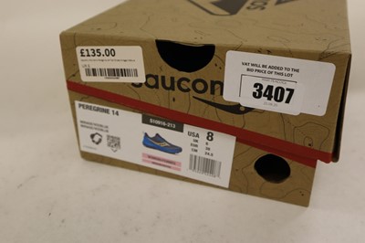Lot Saucony Peregrine 14 Women's trail shoes, UK6,...