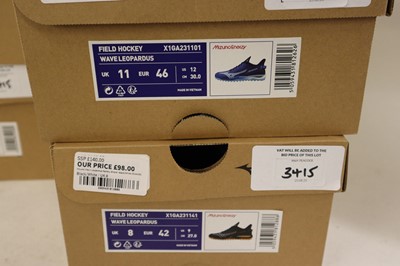 Lot 4x boxed pairs Mizuno Wave Leopardus Field...