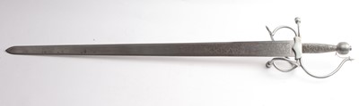Lot 1478 - Reproduction Spanish Toledo sword, 31 ins...