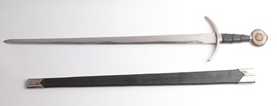 Lot 1479 - Reproduction single-hand sword, 32 ins...