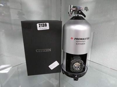 Lot 2139 - Boxed Pro Master Citizen wristwatch