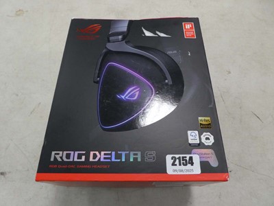 Lot 2154 - Pair of ROG Delta S gaming headphones