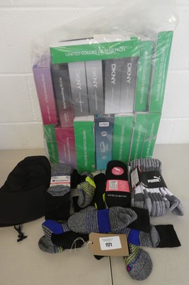 Lot 1171 - Mixed lot of mens and womens underwear, socks,...