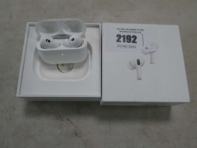 Lot 2192 - Boxed pair of Apple AirPod Pro 2nd generation