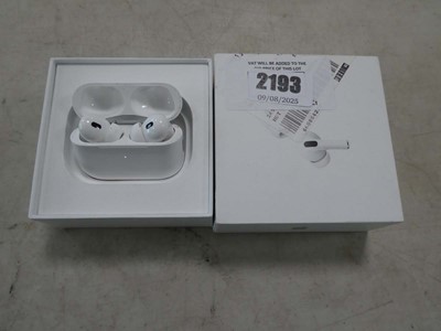 Lot 2193 - Boxed pair of Apple AirPod Pro 2nd generation