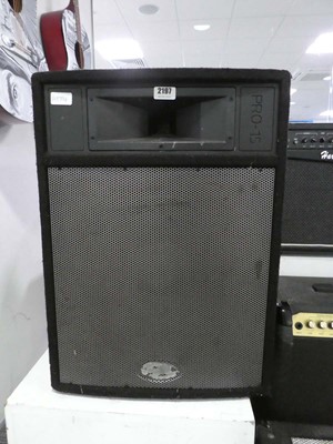Lot 2197 - Pro 15 Peavey powered speaker