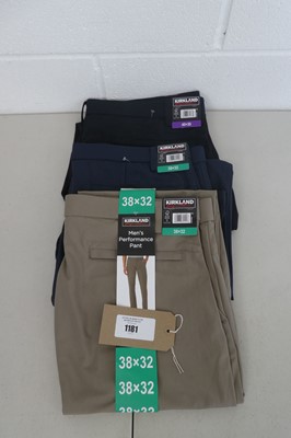 Lot 1181 - Approx. 20 Kirkland mens performance pants