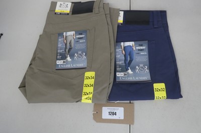 Lot 1204 - Approx. 20 English Laundry 5 pocket 'The...