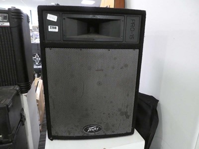 Lot 2208 - Peavey Powered Pro 15 speaker