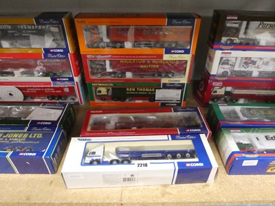 Lot 2210 - 5 collectable Corgi models of lorries