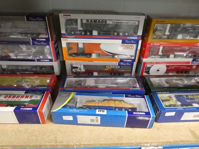 Lot 2212 - 5 collectable Corgi models of lorries
