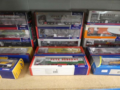 Lot 2213 - 5 collectable Corgi models of lorries