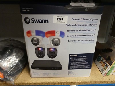Lot 2220 - Boxed Swann Enforcer security system