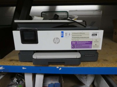Lot 2228 - HP Officejet Pro 8122E printer