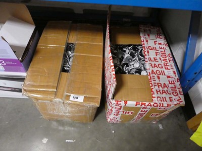 Lot 2239 - Two boxes of wall mounted mini LED lights