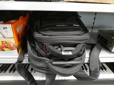Lot 2318 - 2 black rusksacks