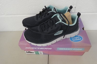 Lot 1242 - Boxed pair of Skechers lite-weight memory foam...